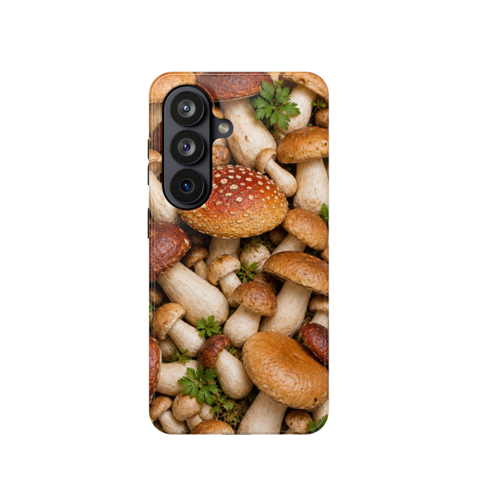 Mushroom Photo Magnetic Impact-Resistant Phone Case — Maggie’s Foraged Fungi Design