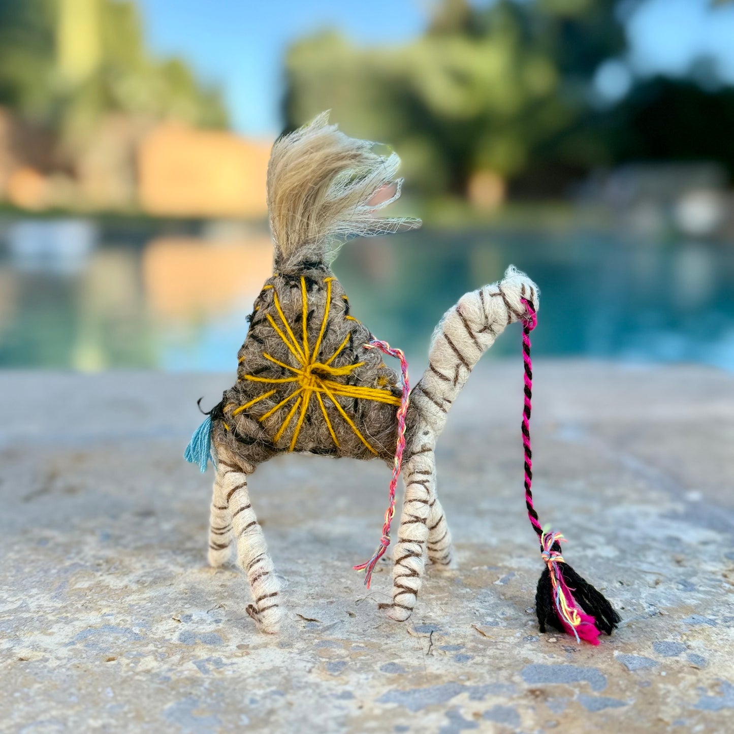 Handmade Sahara Desert Camel – “Lina”