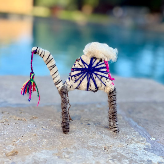 Handmade Sahara Desert Camel – “Kenzi”