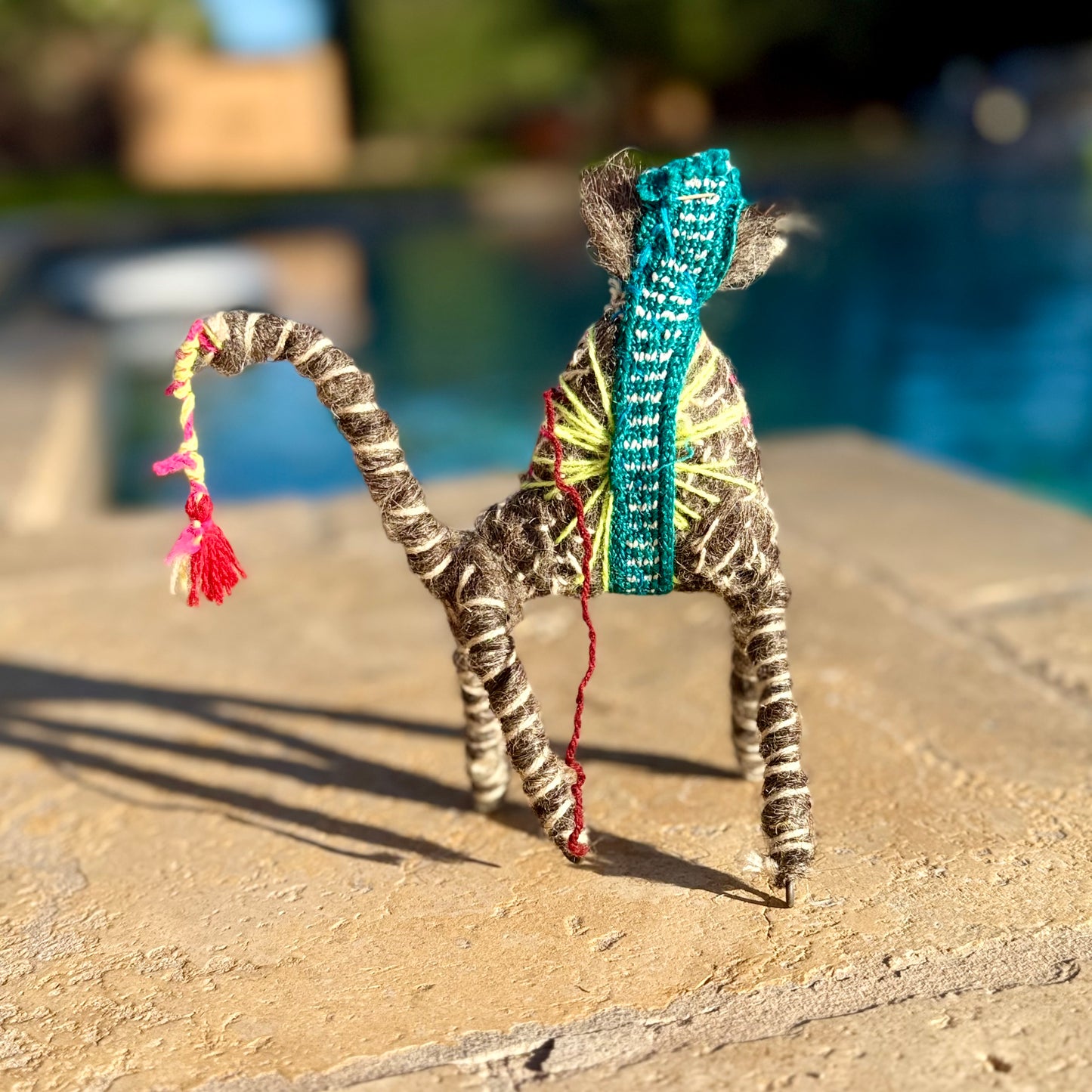 Handmade Sahara Desert Camel, “Ziri”