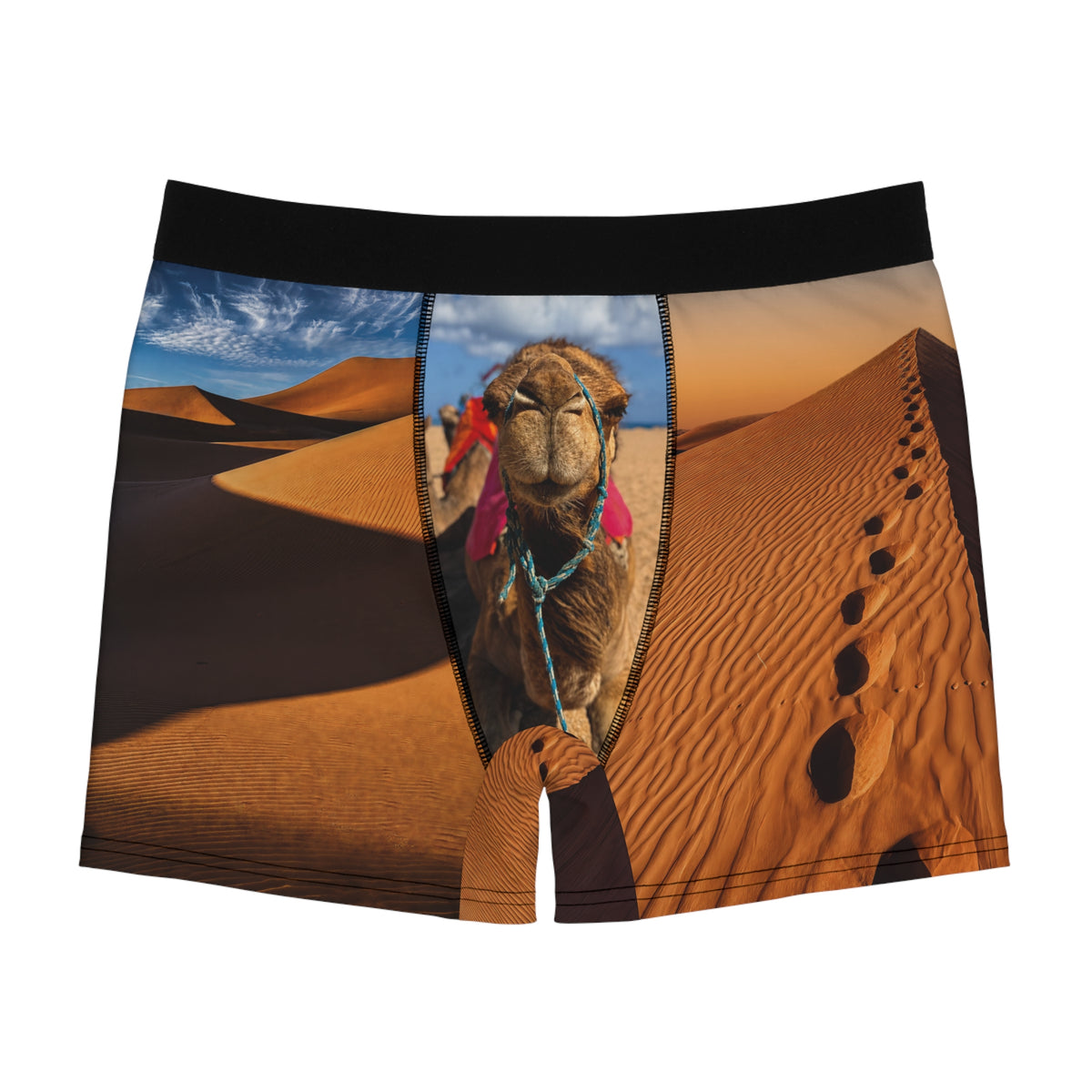 Desert Camel Boxer Briefs — All-Over-Print Men's Underwear