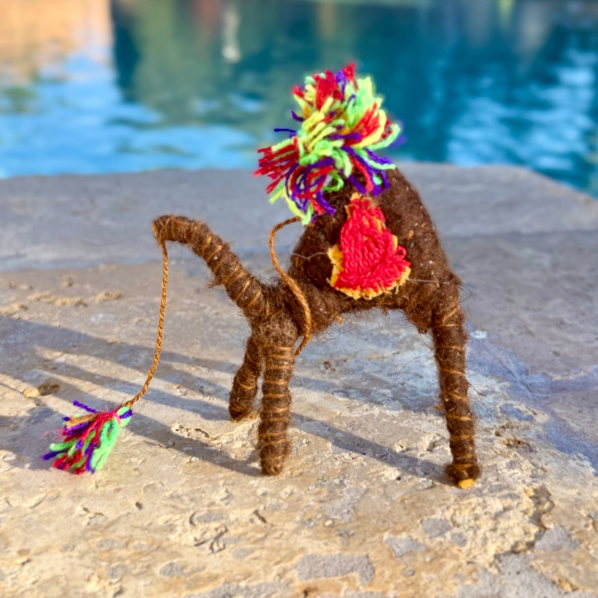 Handmade Sahara Desert Camel – “Aman”