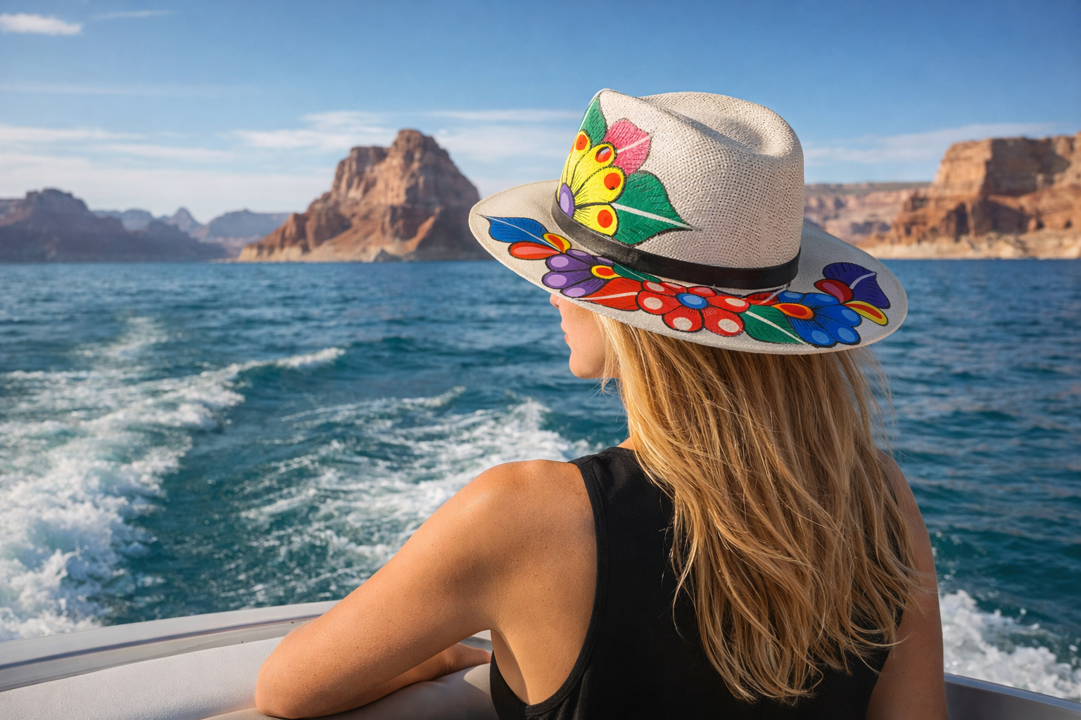 Hand Painted Hats