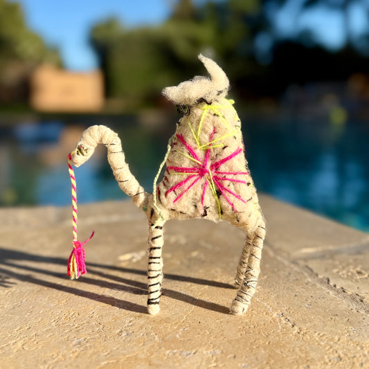 Handmade Sahara Desert Camel – “Soraya”