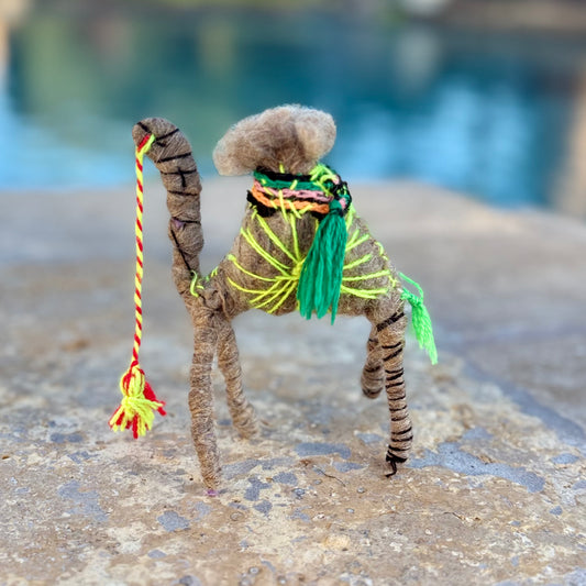 Handmade Sahara Desert Camel – “Massin”