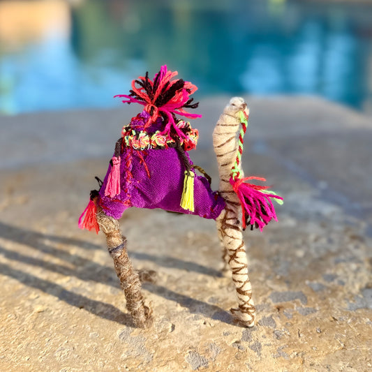 Handmade Sahara Desert Camel – “Zina”
