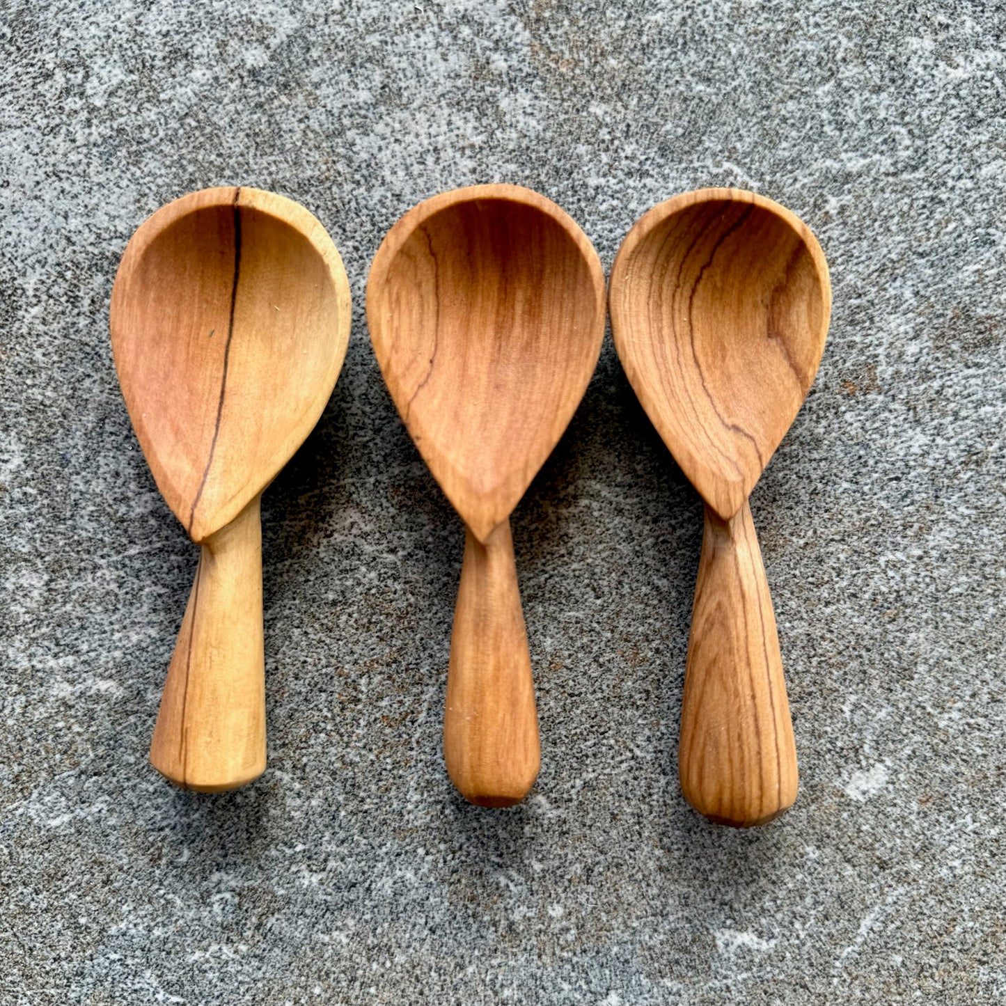 Kenyan Hand-Carved Rosewood Scoop Spoon