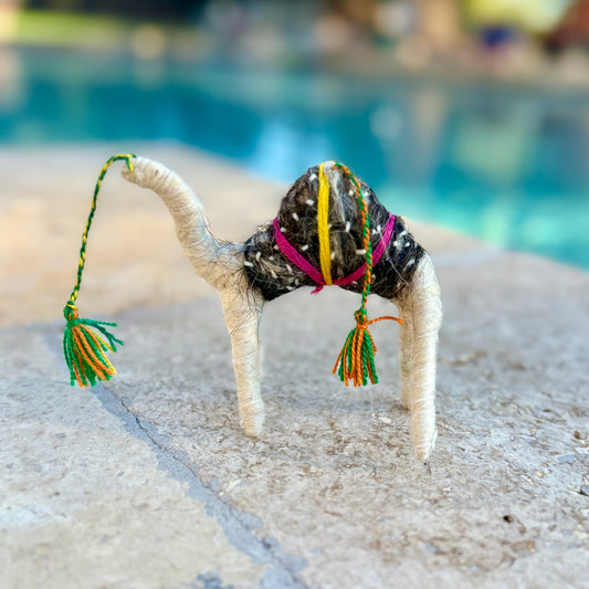 Handmade Sahara Desert Camel – “Samir”