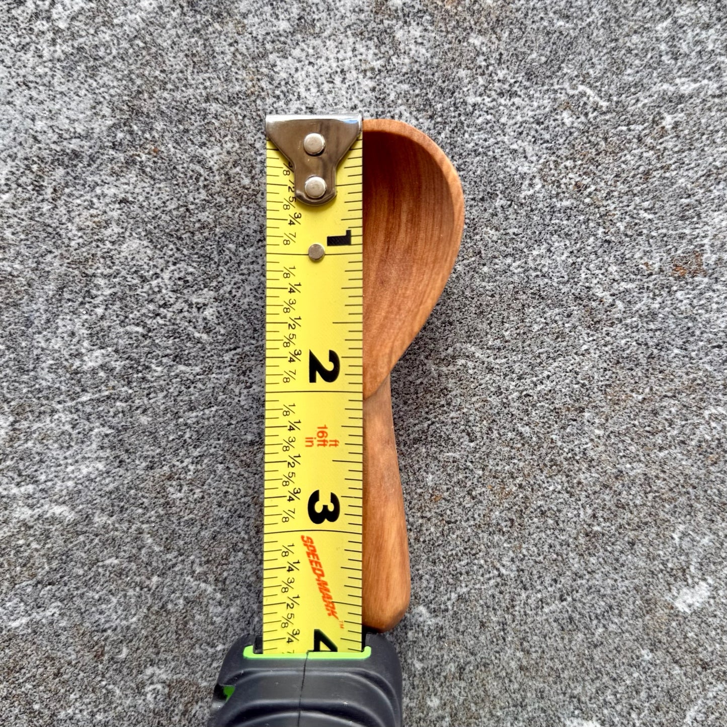Kenyan Hand-Carved Rosewood Scoop Spoon