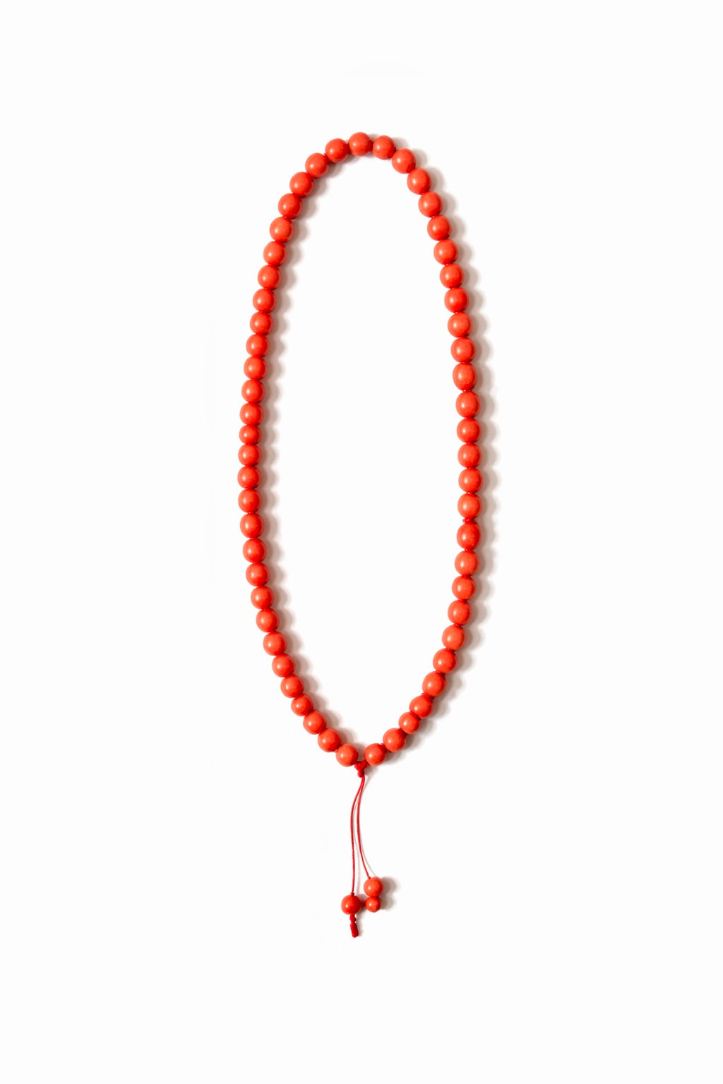 Tibetan Coral Mala Beads – From the Sacred Heart of Dharamsala