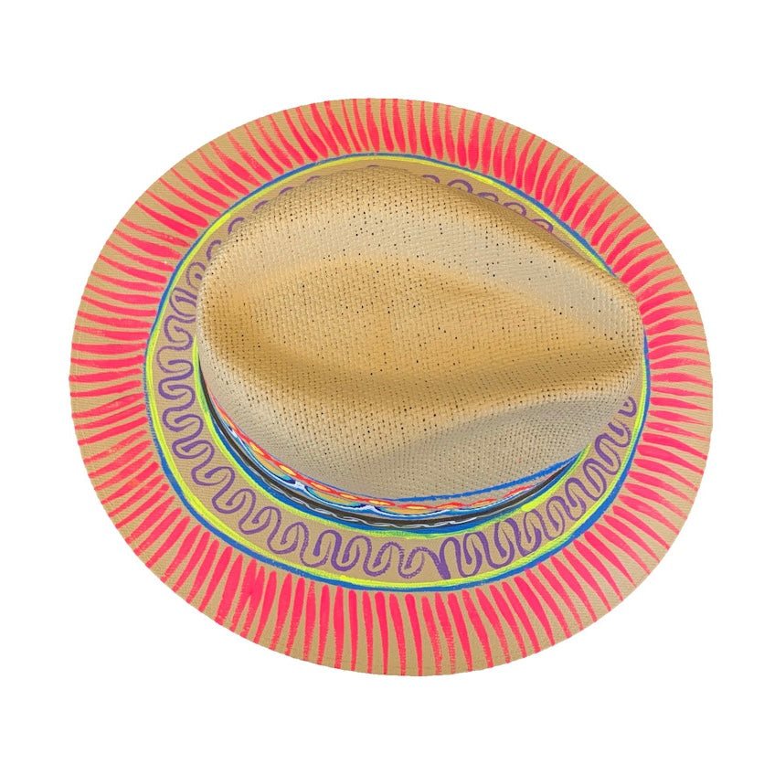 Hand painted hat