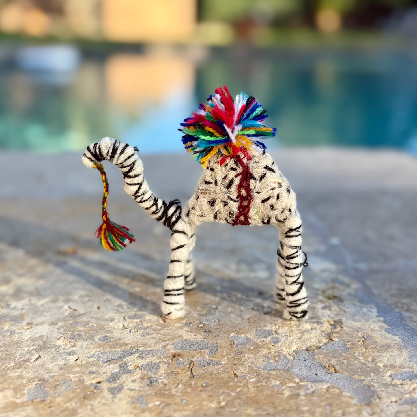 Handmade Sahara Desert Camel – “Azel”