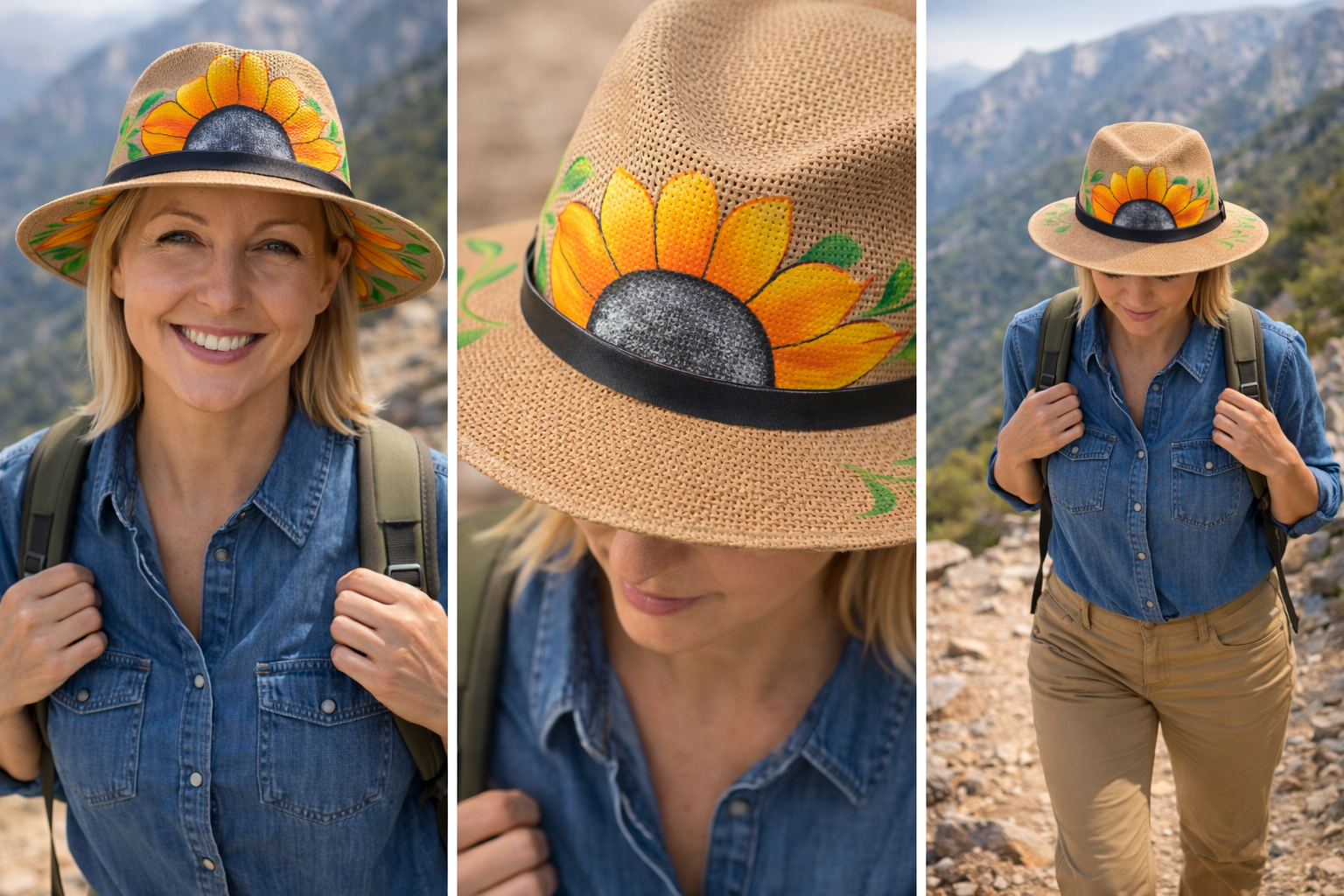 Hand Painted Hats