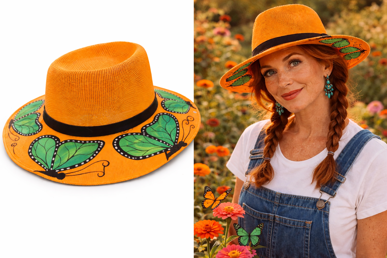 Hand Painted Hat