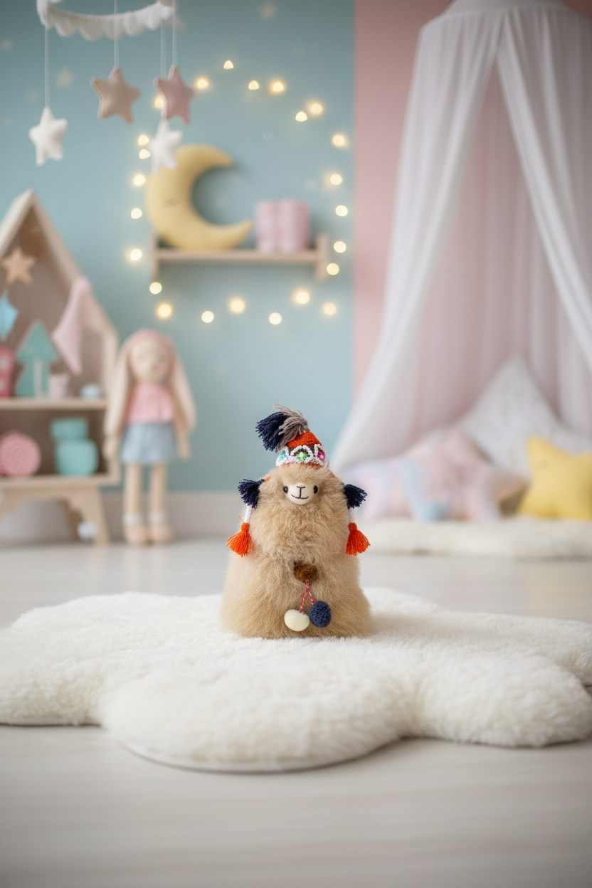 Elowen and Alpaca from Peru