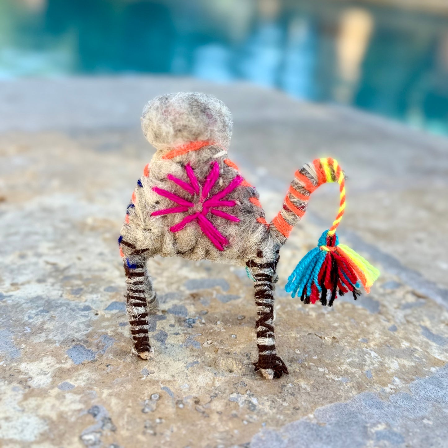 Handmade Sahara Desert Camel – “Farida”