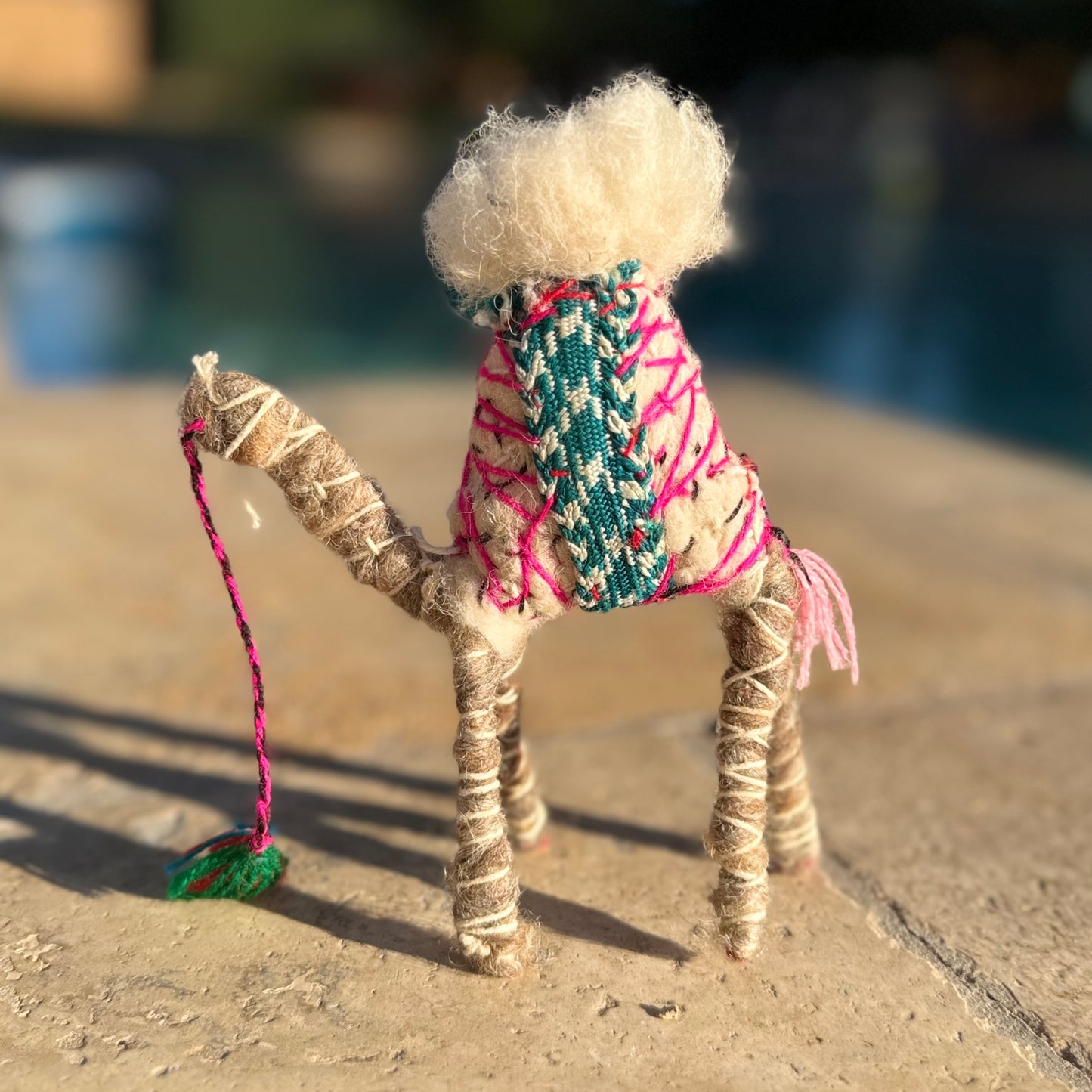Handmade Sahara Desert Camel – “Yasmina”