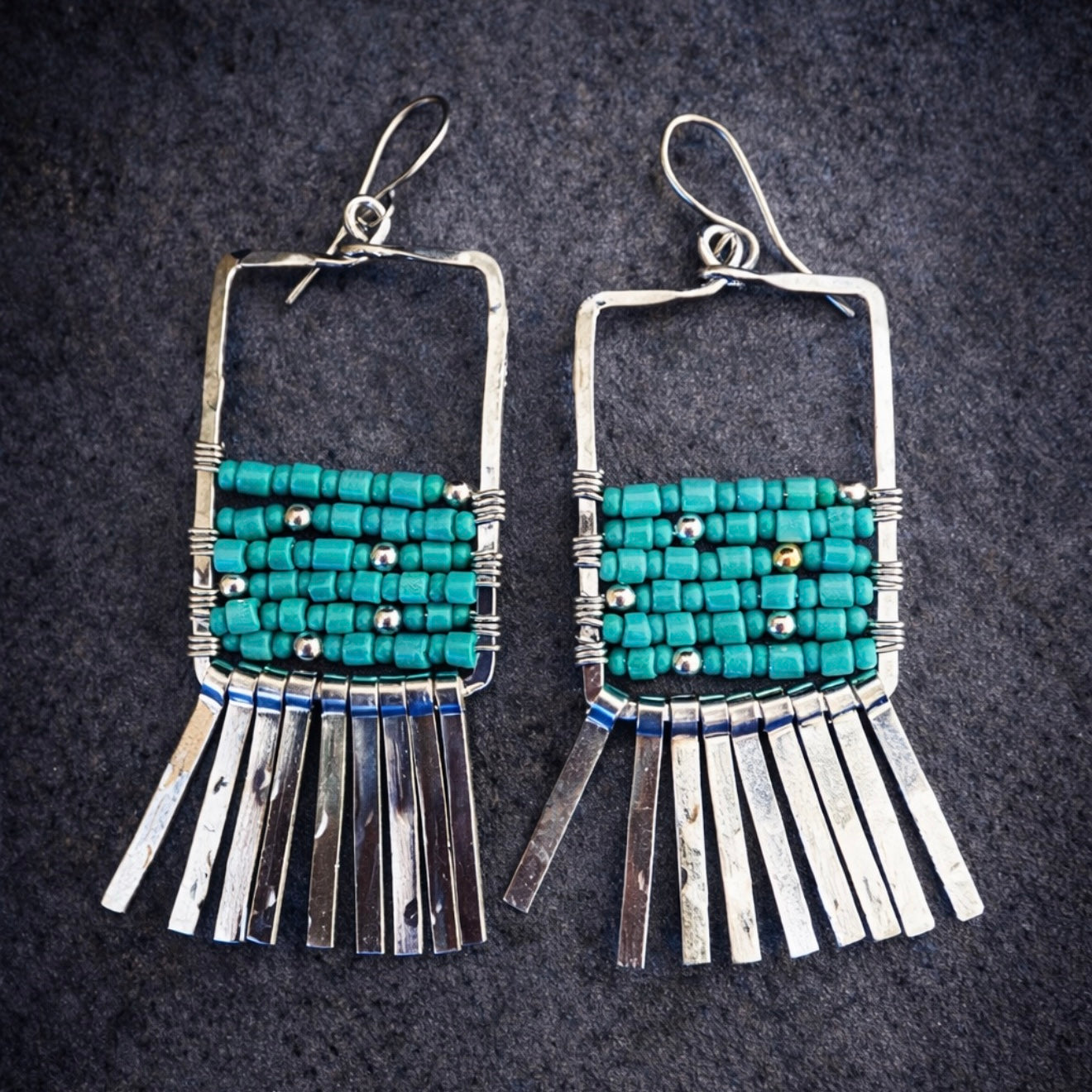 Turquoise Horizon Earrings