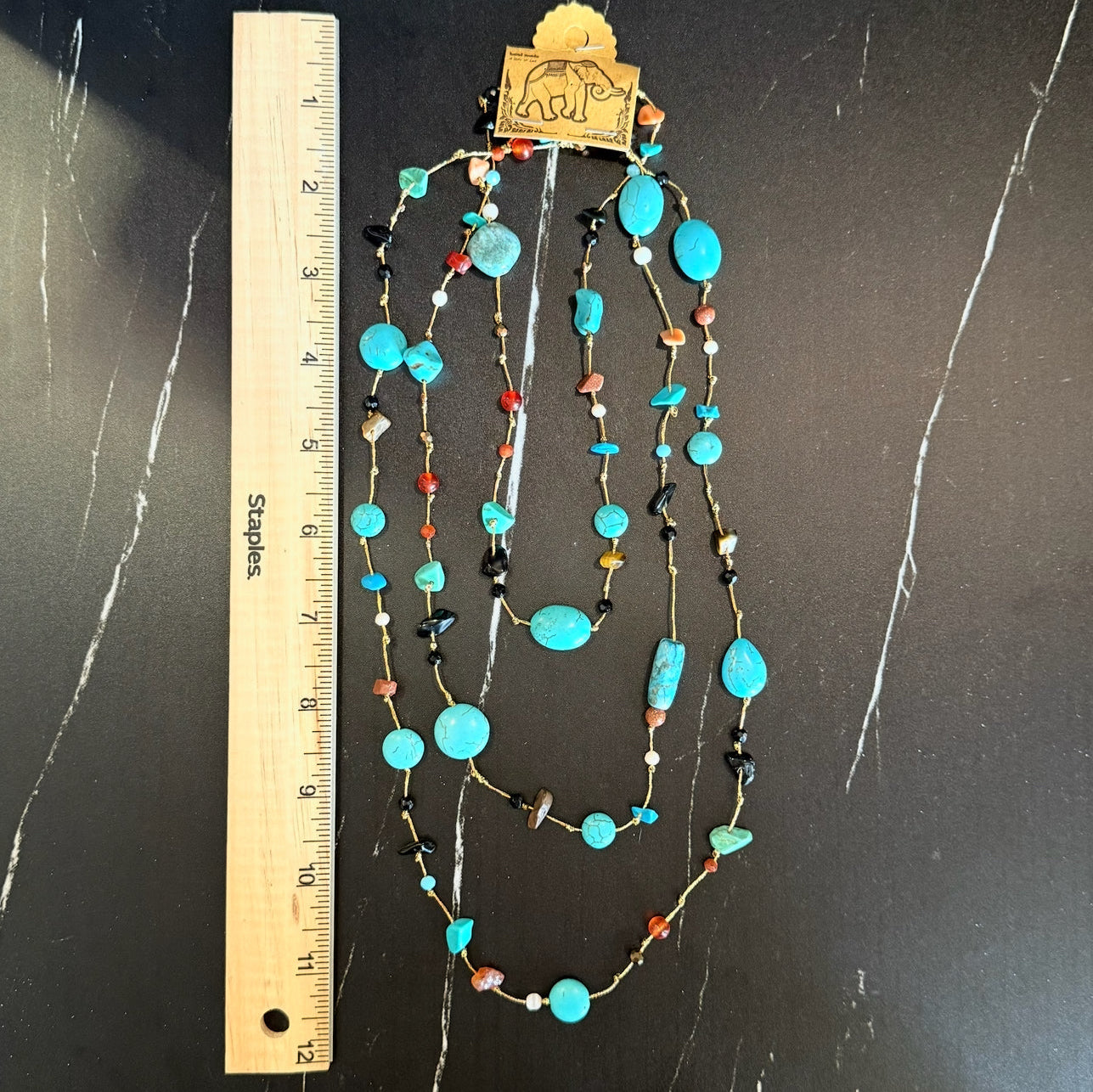 Wanderlight Stone Beaded Necklace