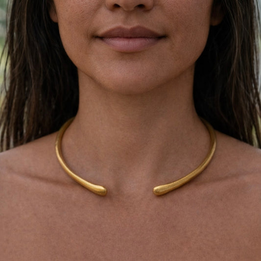 Kenyan Brass Necklace