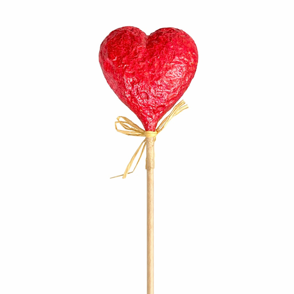Handcrafted Red Heart Stems ♥️