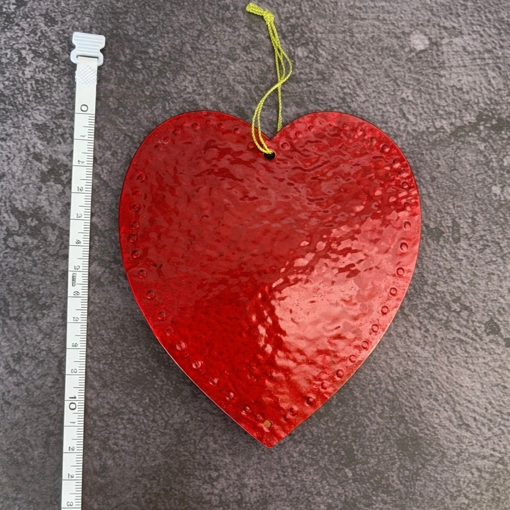 Handcrafted Metal Heart Hanging Décor ♥️