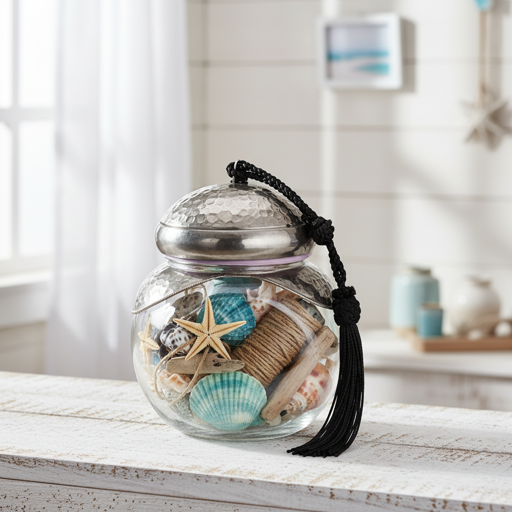 Moroccan Glass Jar