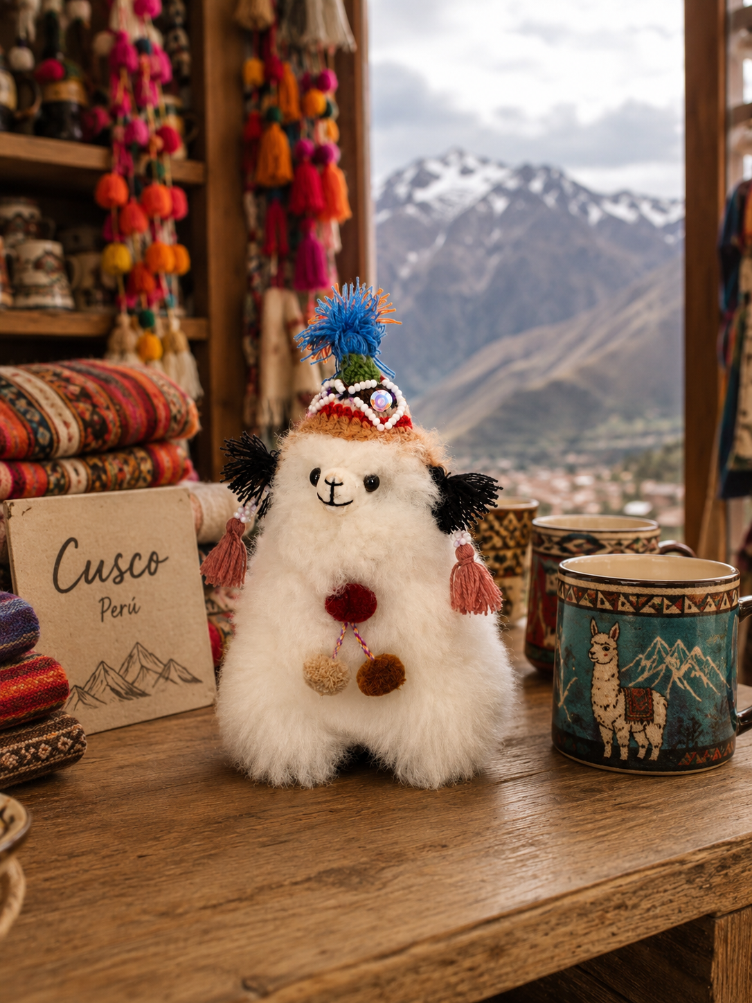 Thalia an Alpaca from Peru