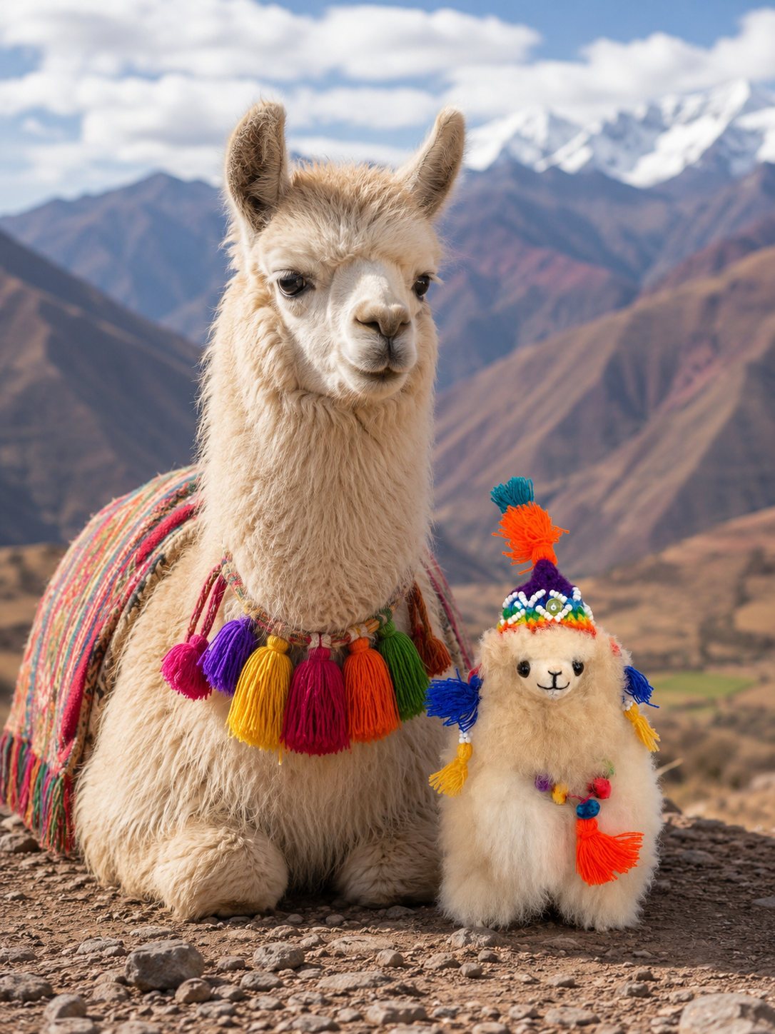 Calista an Alpaca from Peru