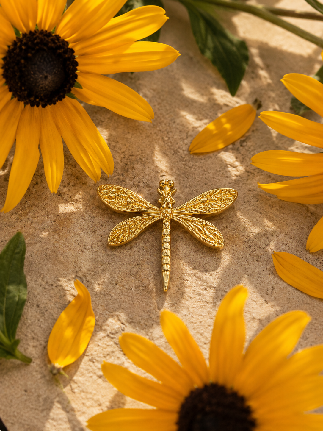 Glamorous Dragonfly Charm