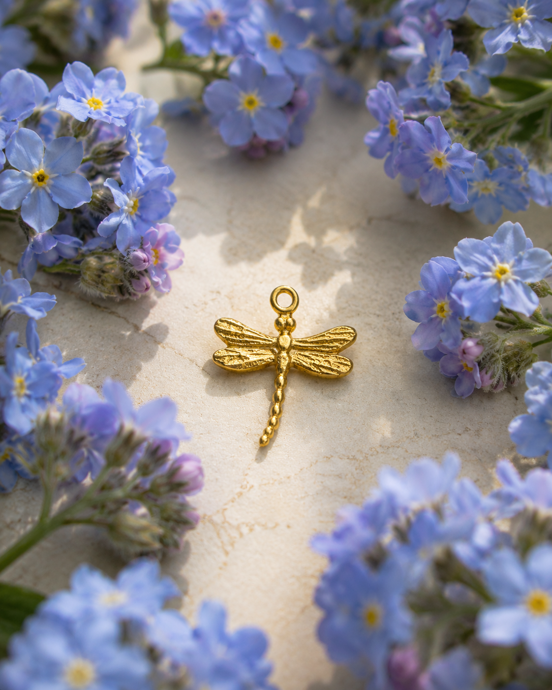 Petite Dragonfly Charm
