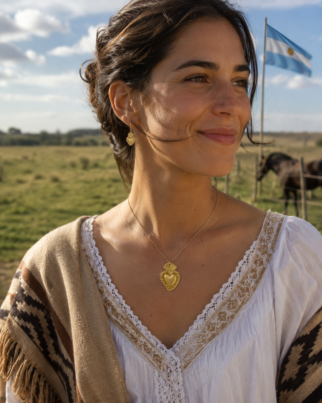 Sacred hear charm