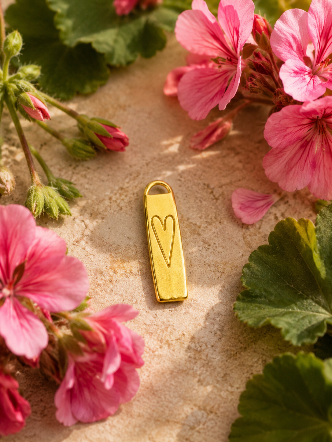 Heart Tag Charm