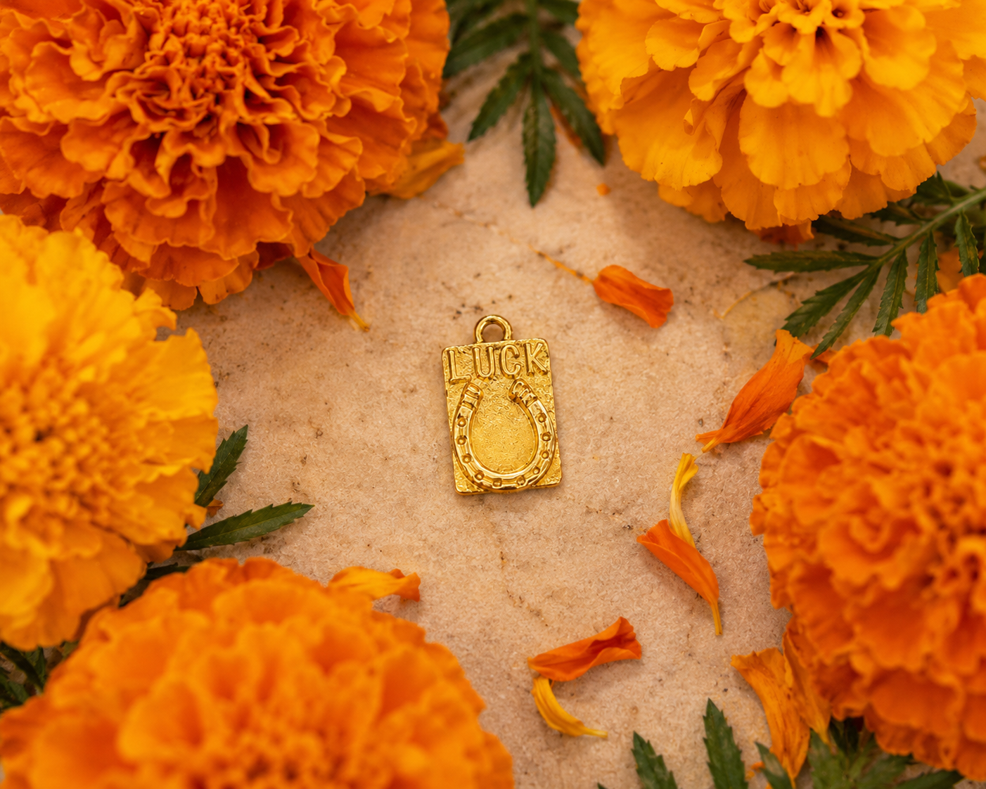 Golden Luck Charm