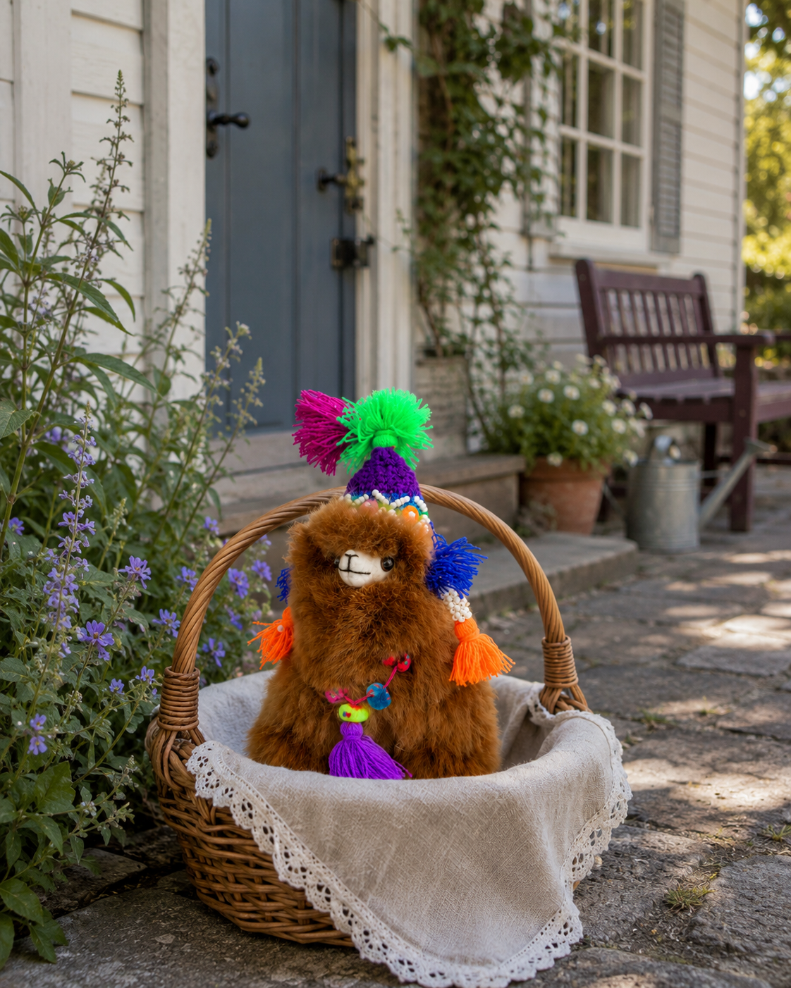 Tawny an Alpaca from Peru