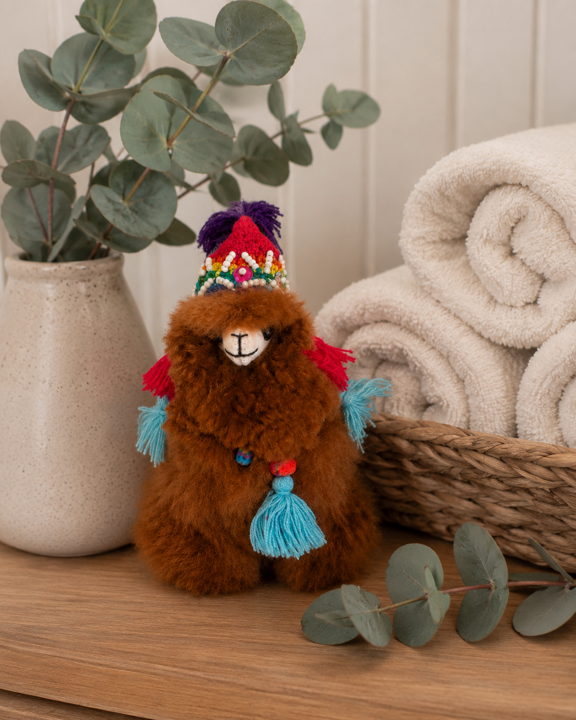 Cedar an Alpaca from Peru