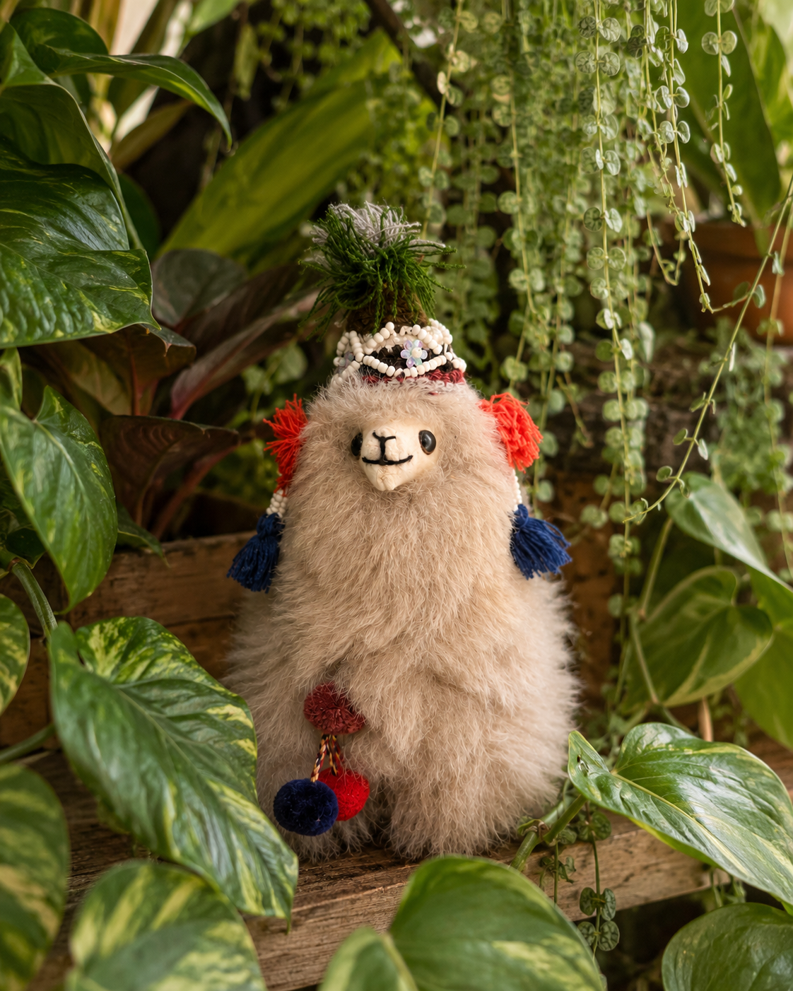 Sterling an Alpaca from Peru