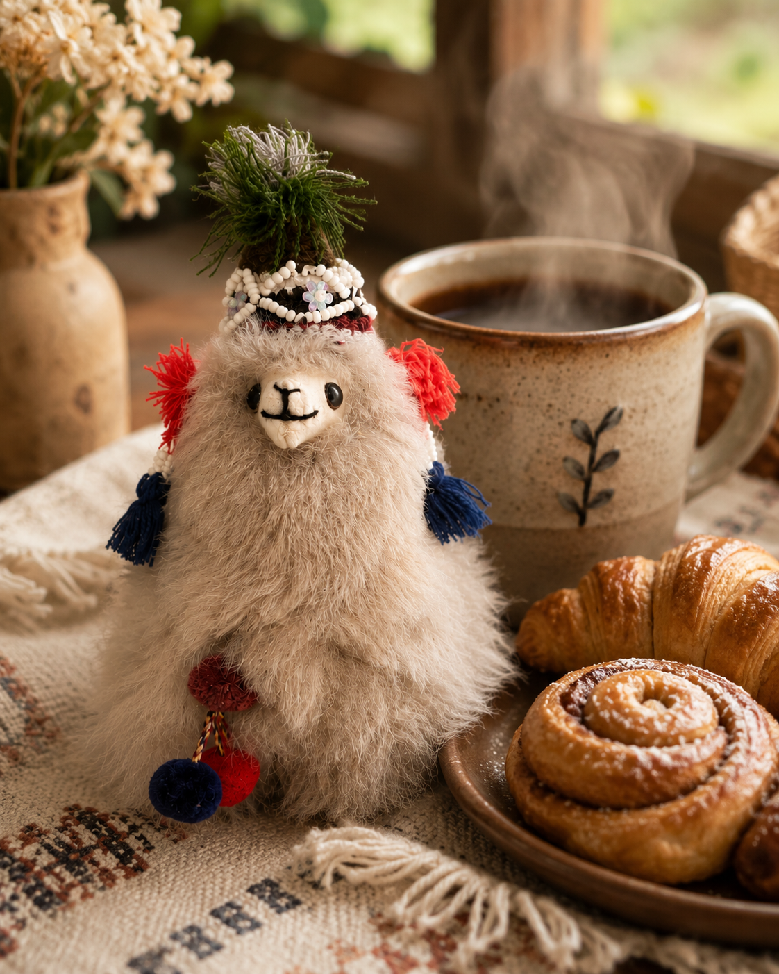 Sterling an Alpaca from Peru