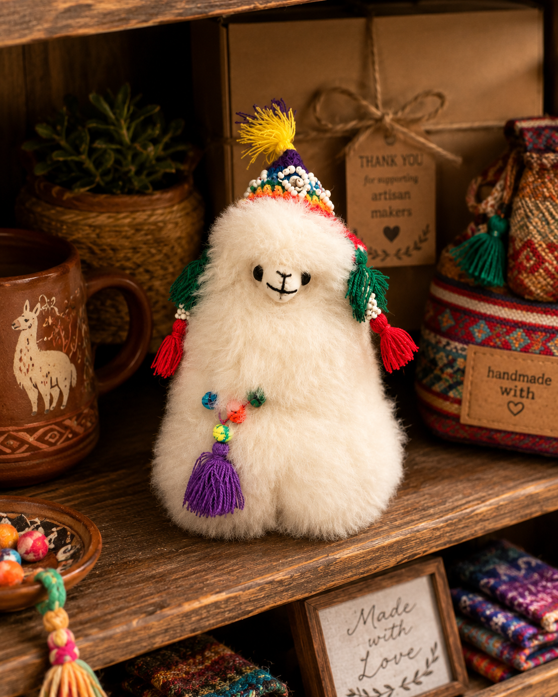 Blanca an Alpaca from Peru