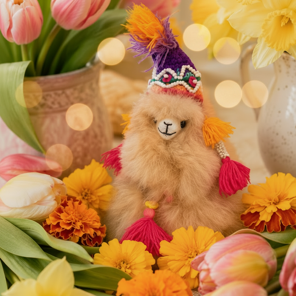 Marigold an Alpaca from Peru