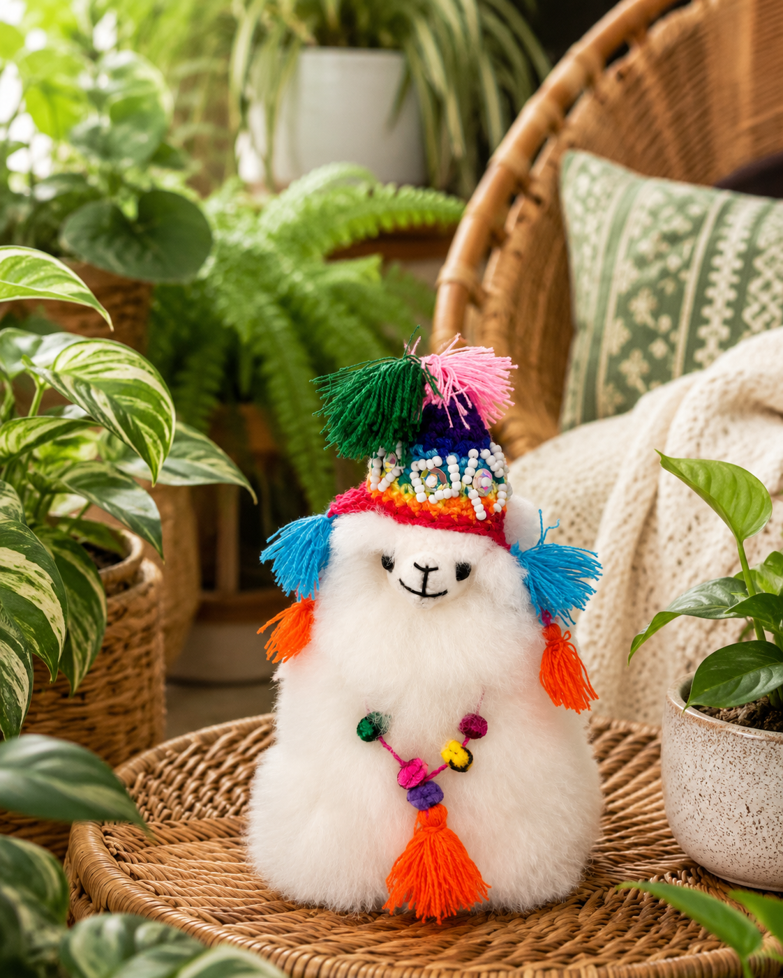 Fiesta an Alpaca from Peru