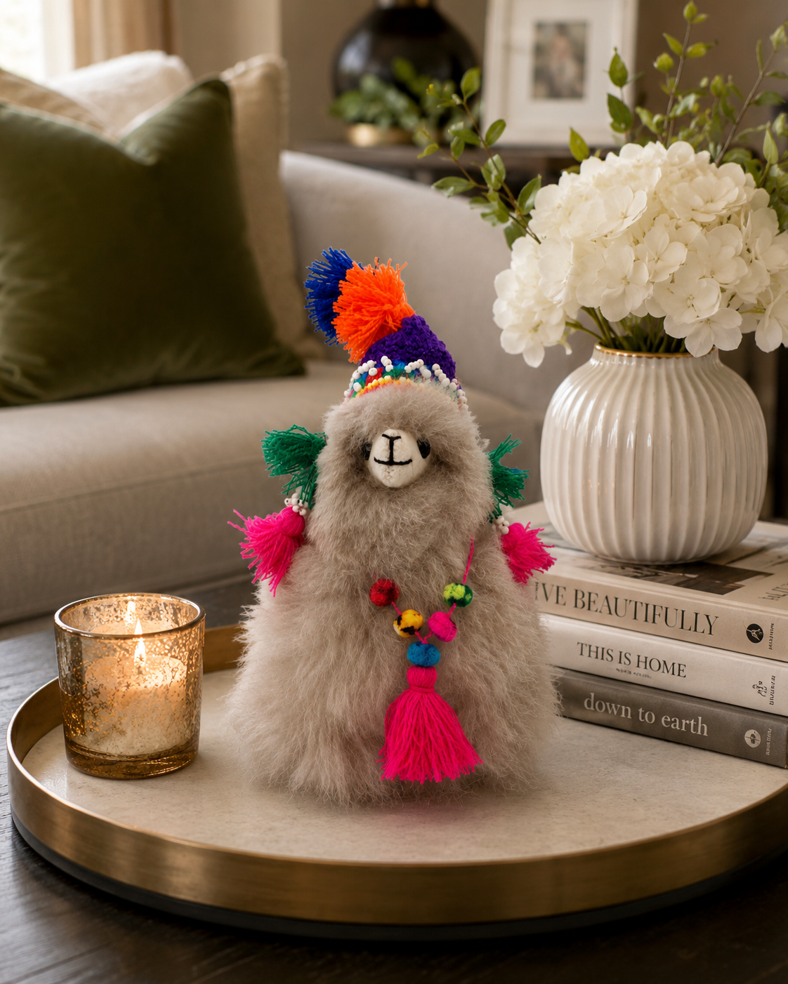 Pebble an Alpaca from Peru