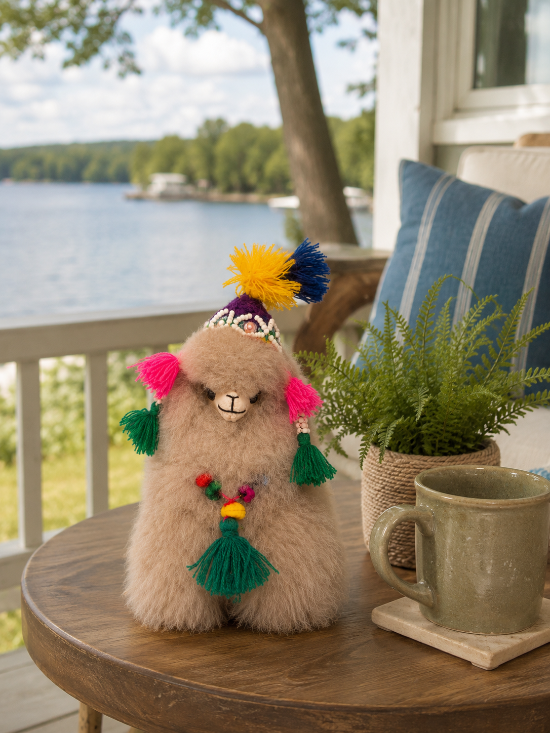 Zuri an Alpaca from Peru