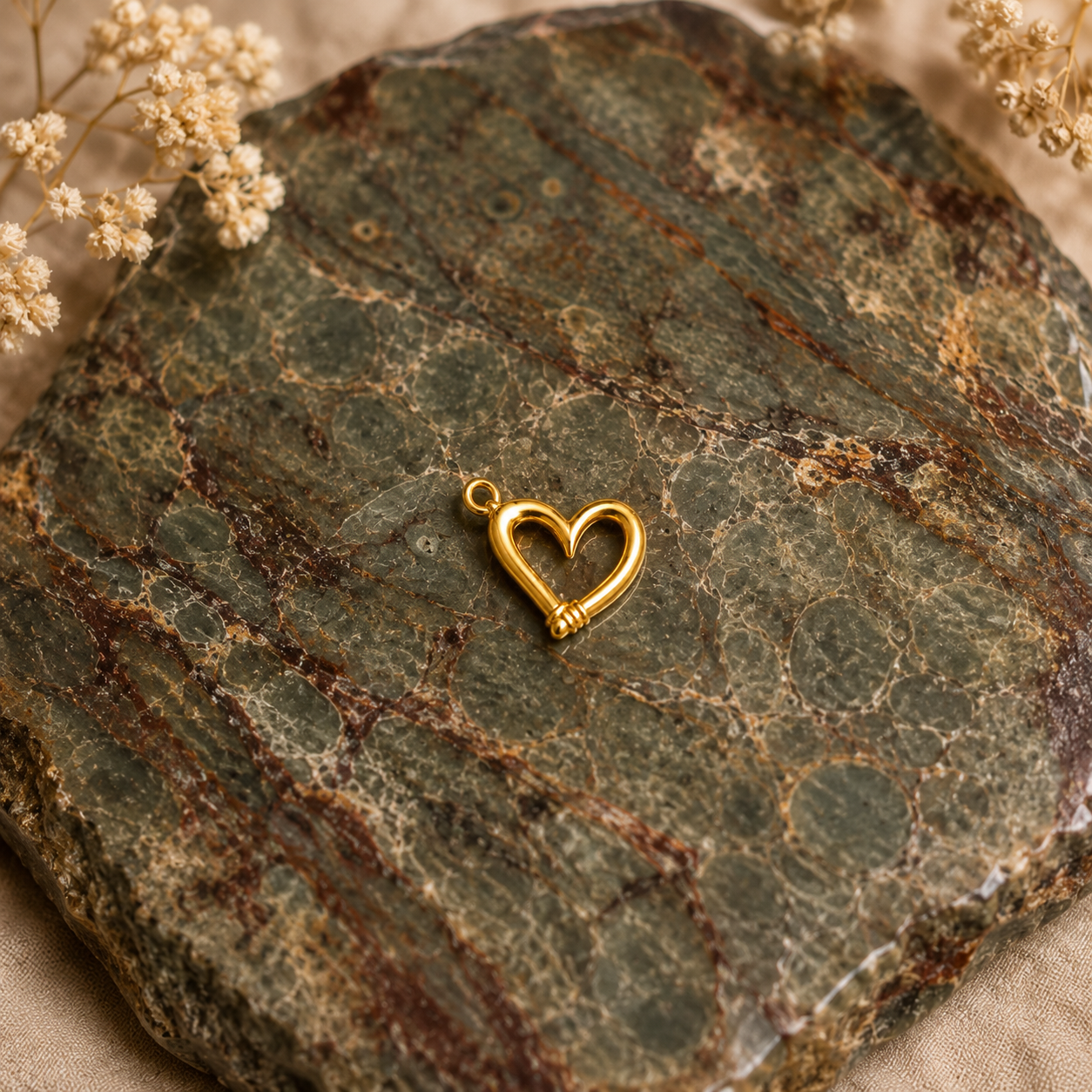 Open Heart Charm