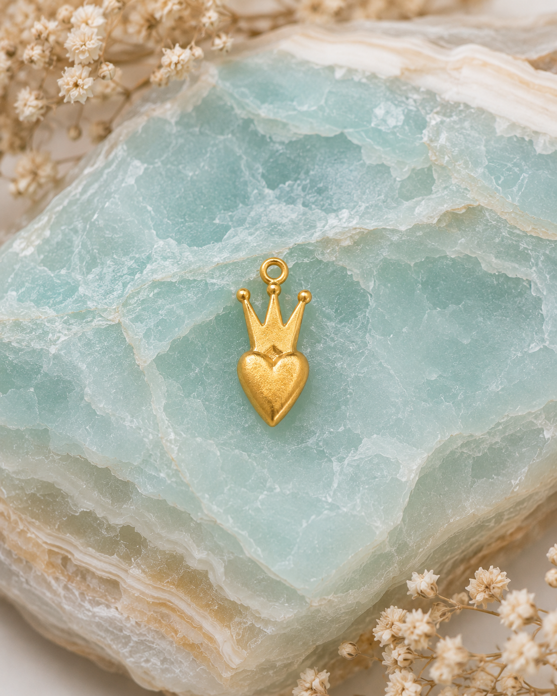 Crowned Heart Charm