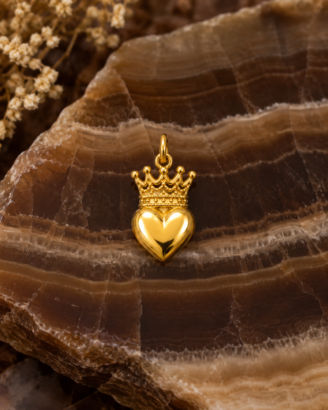 Royal Heart Charm