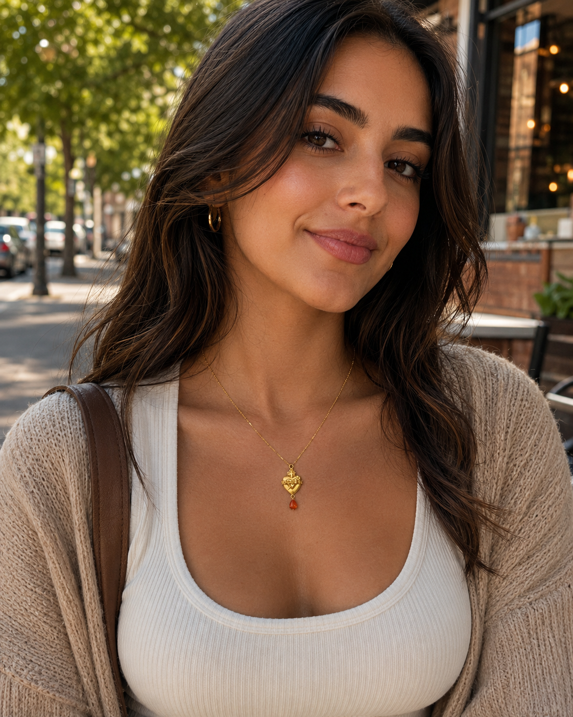 Heart Of Faith Charm