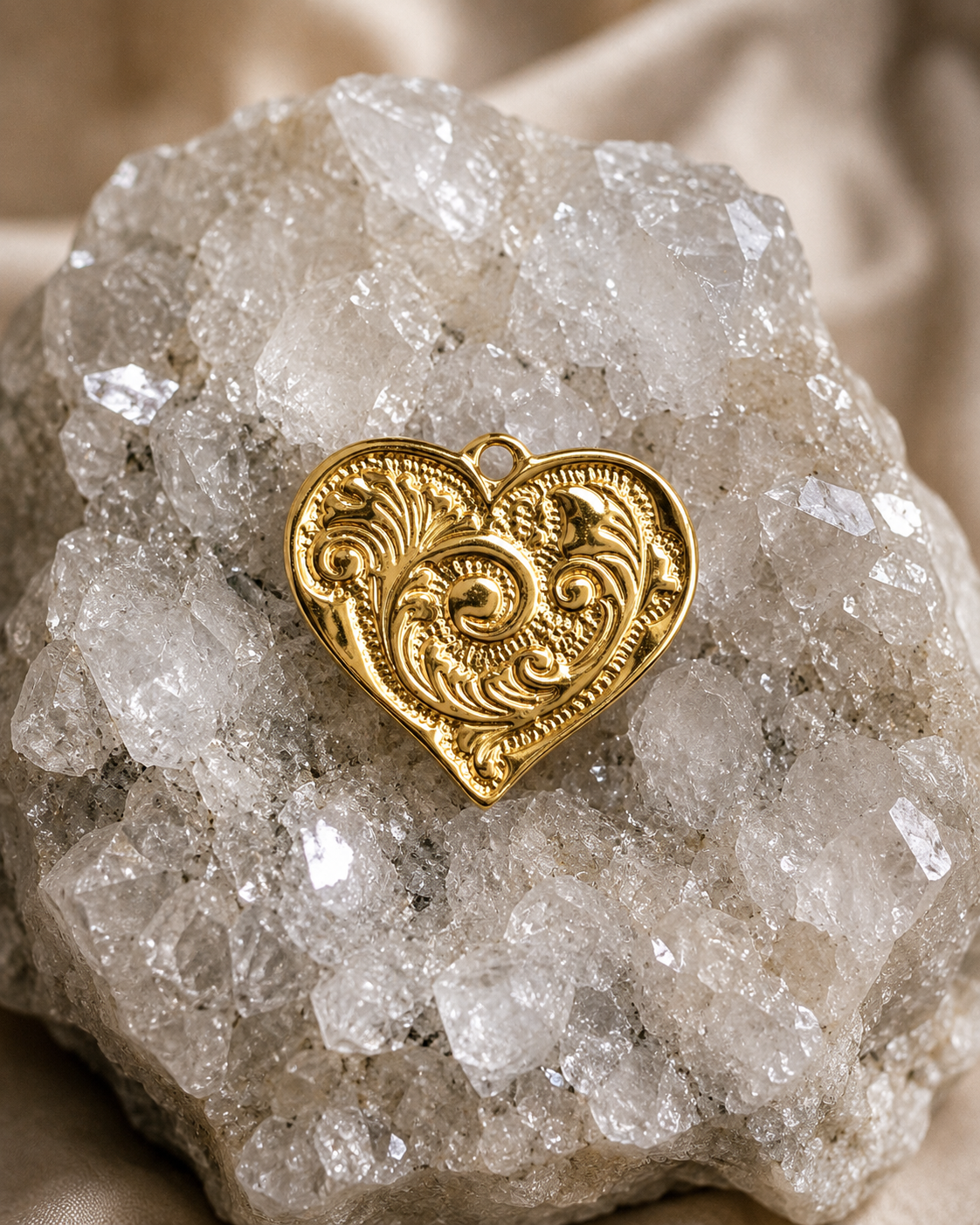 Heirloom Heart Charm