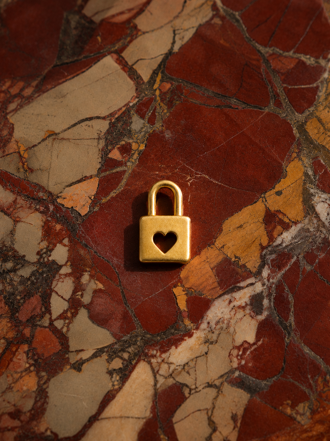 Lock & Love Charm