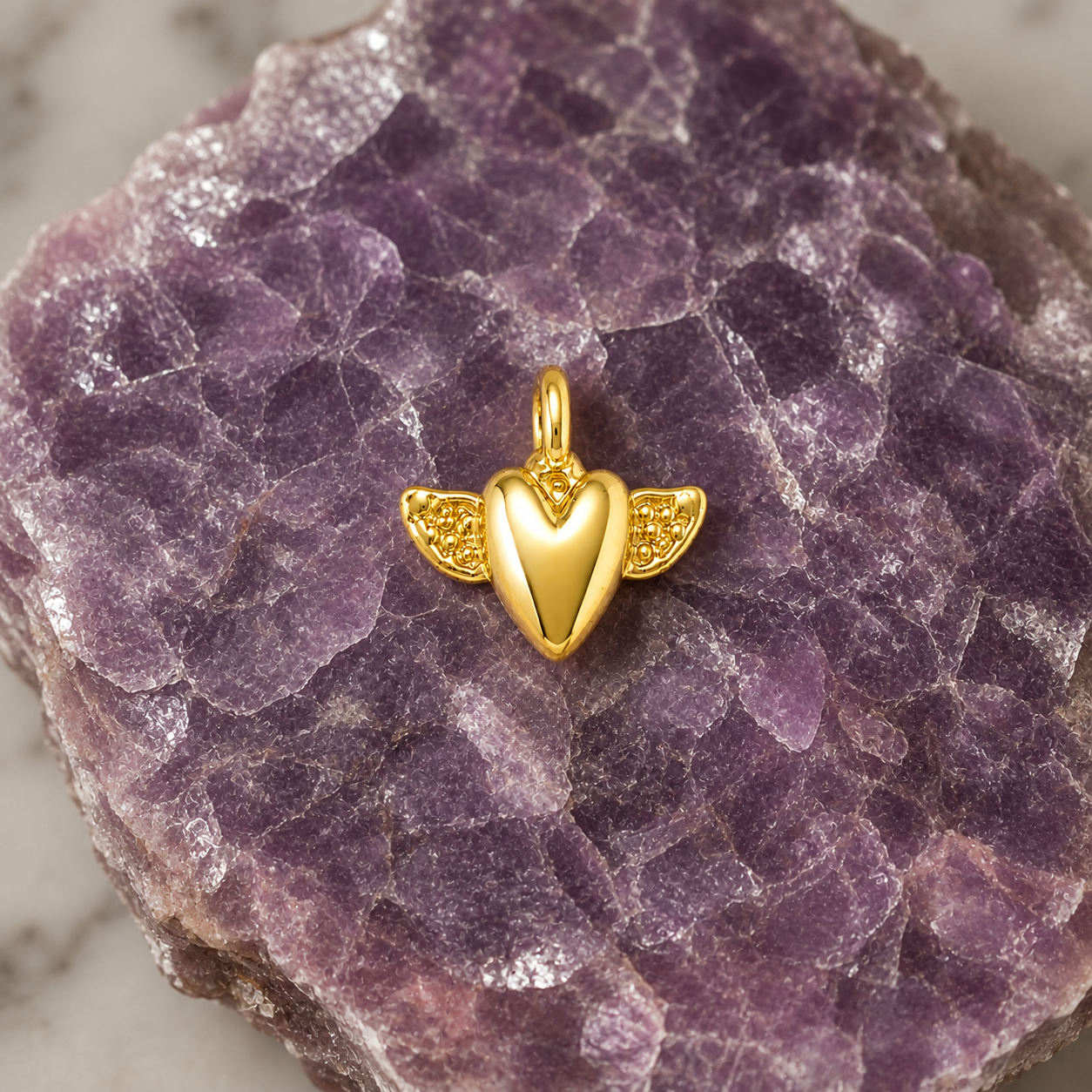 Heavenly Heart Charm